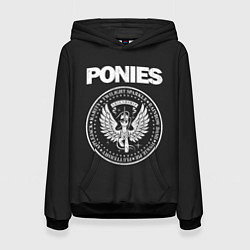 Женская толстовка Pony x Ramones