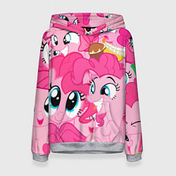 Женская толстовка Pinkie Pie pattern