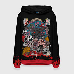 Толстовка-худи женская Кто я, цвет: 3D-красный