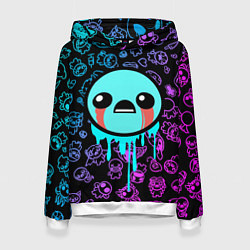 Толстовка-худи женская Blue Isaac, цвет: 3D-белый