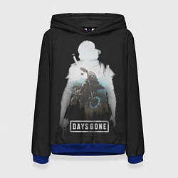 Женская толстовка Days gone силуэт Дикона