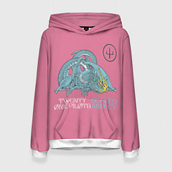 Женская толстовка 21 pilots scaled and icy dragon