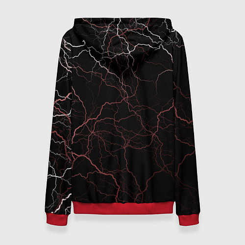 Женская толстовка Ragnarr / 3D-Красный – фото 2