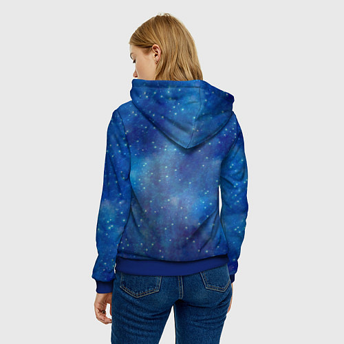 Женская толстовка Вечная Сейлор Мун Netflix 2021 / 3D-Синий – фото 4
