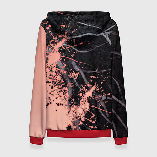 Женская толстовка MGR - Nanomachines Son / 3D-Красный – фото 2