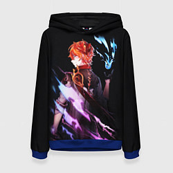 Женская толстовка ТАРТАЛЬЯ - GENSHIN IMPACT NEON