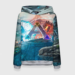 Женская толстовка Ark battelfield