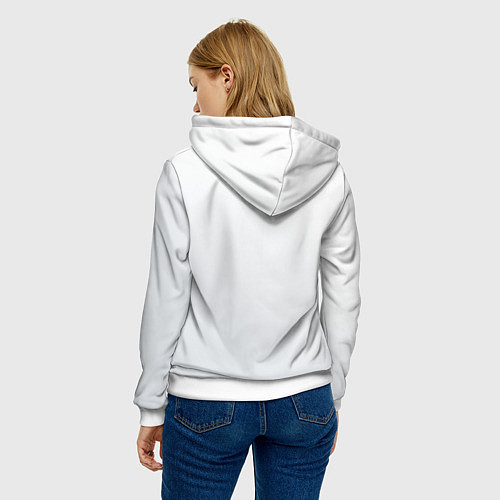 Женская толстовка Для тебя бессмертный / 3D-Белый – фото 4