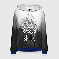 Женская толстовка ВЕЛЕС туманный лес