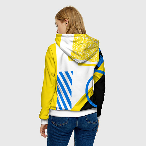 Женская толстовка ФК «Интер Милан» 202021 / 3D-Белый – фото 4