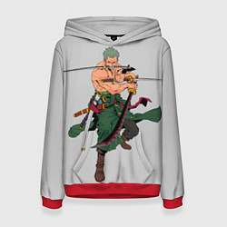 Женская толстовка Арт Ророноа Зоро, One Piece