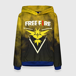 Женская толстовка FREEFIRE YELLOW SMOKE Z