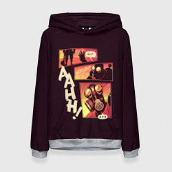 Женская толстовка Пиро за работой