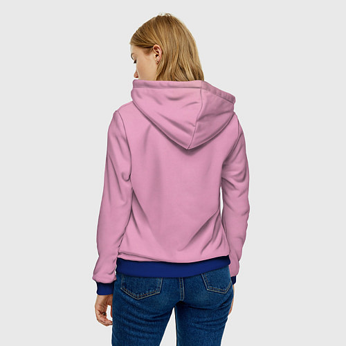 Женская толстовка Young Lil Peep / 3D-Синий – фото 4