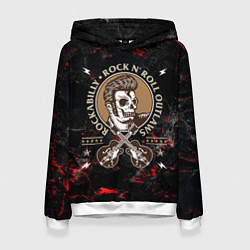 Женская толстовка Элвис Пресли Rock n roll