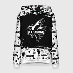 Женская толстовка Старшая школа Карасуно