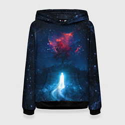 Женская толстовка Душа идущая в космос Soul space Z