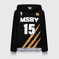 Женская толстовка 15 MSBY BLACK JACKALS