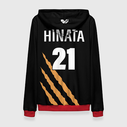 Женская толстовка 21 MSBY BLACK JACKALS / 3D-Красный – фото 2