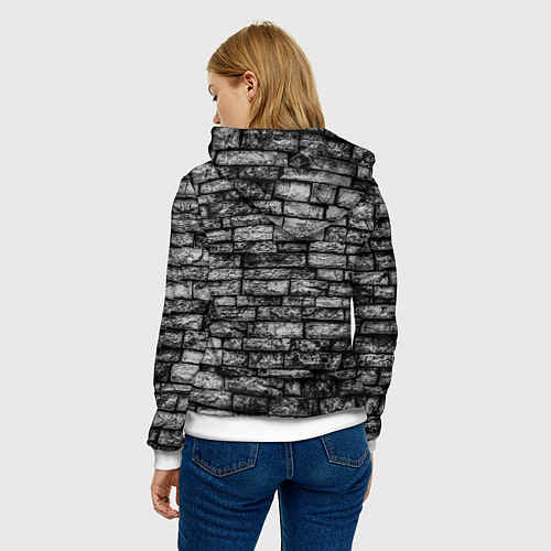 Женская толстовка Friday Night Funkin A G O T I / 3D-Белый – фото 4