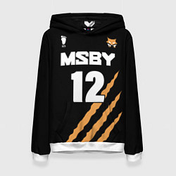 Женская толстовка 12 MSBY BLACK JACKALS