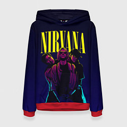 Женская толстовка Nirvana Neon