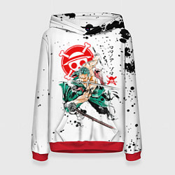 Женская толстовка Ророноа Зоро пират Соломенной Шляпы