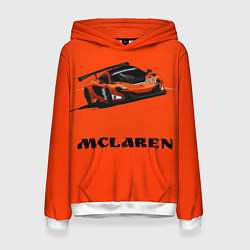 Толстовка-худи женская Mclaren, цвет: 3D-белый