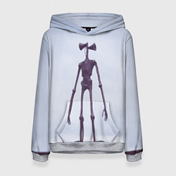 Женская толстовка Сиреноголовый Скелет Хоррор