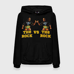 Женская толстовка The ROCK VS The ROCK