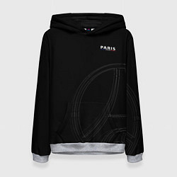 Женская толстовка PSG Core Big Logo Black New 202223