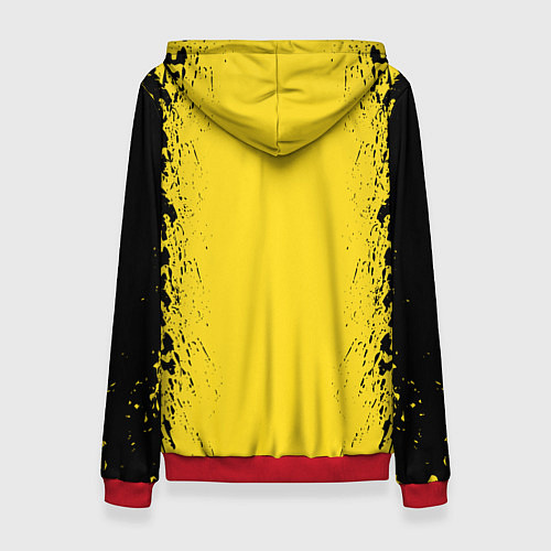 Женская толстовка CYBERPUNK 2077 КИБЕРПАНК 2077 / 3D-Красный – фото 2