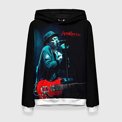 Женская толстовка Агата Кристи Глеб Самойлов