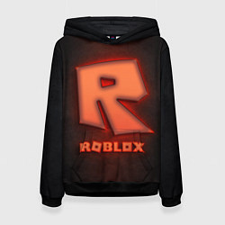 Женская толстовка ROBLOX NEON RED