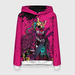 Женская толстовка CYBERPUNK 2077 DEMON Z