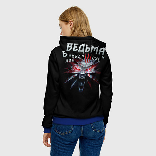 Женская толстовка Ciri / 3D-Синий – фото 4