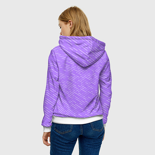 Женская толстовка Сёгун Райден / 3D-Белый – фото 4