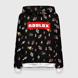 Женская толстовка ROBLOX PATTERN РОБЛОКС Z
