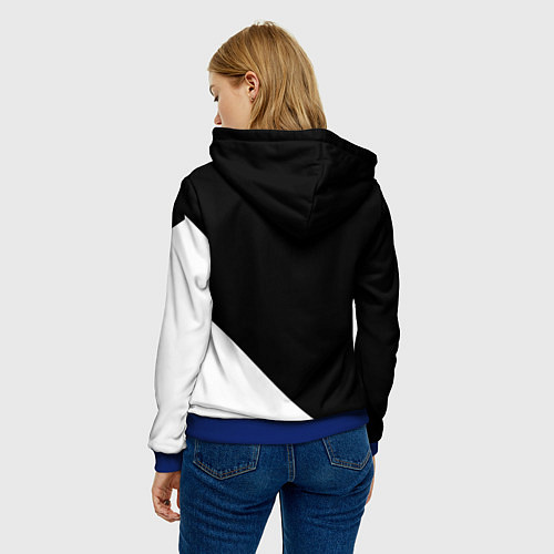 Женская толстовка Резе Reze / 3D-Синий – фото 4