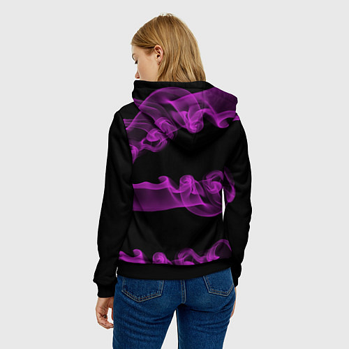 Женская толстовка Дота - Dota 2 / 3D-Черный – фото 4