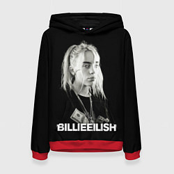 Толстовка-худи женская BILLIE EILISH, цвет: 3D-красный