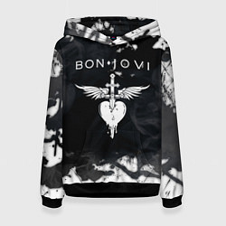 Женская толстовка BON JOVI БОН ДЖОВИ