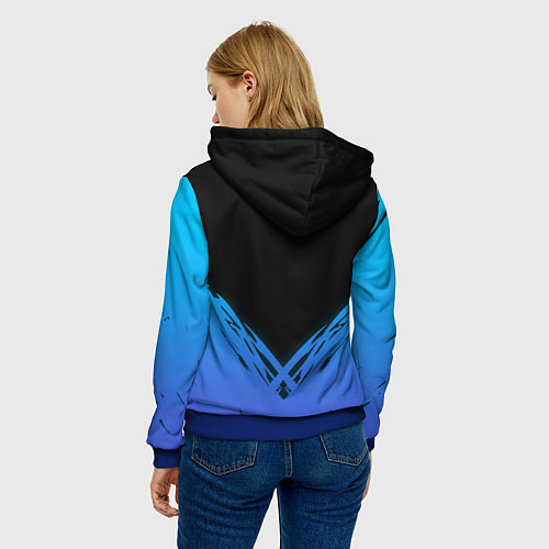 Женская толстовка Ori Дух Ори / 3D-Синий – фото 4