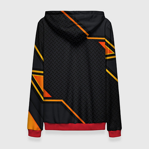 Женская толстовка Skoda Gold Шкода / 3D-Красный – фото 2