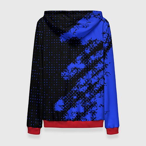 Женская толстовка SUBARU STI СУБАРИСТ / 3D-Красный – фото 2