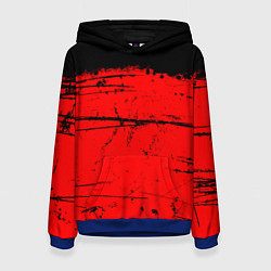 Женская толстовка КРАСНЫЙ ГРАНЖ RED GRUNGE