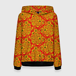 Женская толстовка Хохломские узоры