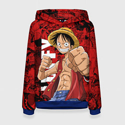 Женская толстовка Манки Д Луффи, One Piece