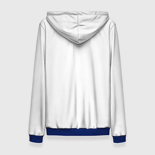 Женская толстовка Power с котиком - Chainsaw Man / 3D-Синий – фото 2