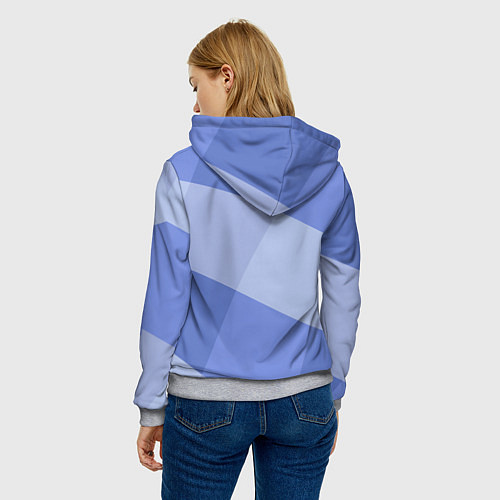 Женская толстовка Теплый минимализм / 3D-Меланж – фото 4